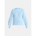 thumbnail image 5 of Time and Tru Women's Shaker Stitch Mock Neck Sweater, Midweight, Sizes XS-XXXL, 5 of 5