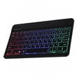 thumbnail image 2 of Teclado bt inalmbrico de 10 pulgadas teclado recargable bt bt compate compate efecto de luz mixto, 2 of 7