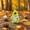 Green, variant on Fmbmuo Mini Halloween Ornament Set Resin Figurines With Pumpkin House And Wizard For Tabletop And Shelf Display