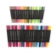 thumbnail image 2 of Rotuladores de pintura acrílica de doble punta, profesionales y coloridos, para artistas que pintan. 48 colores negro, 2 of 9