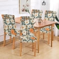 thumbnail image 2 of Yayeee 2 Pack Dining Chair Covers Stretch Parson Chairs Slipcovers Seat Protector, Sunny Blooms, 2 of 6