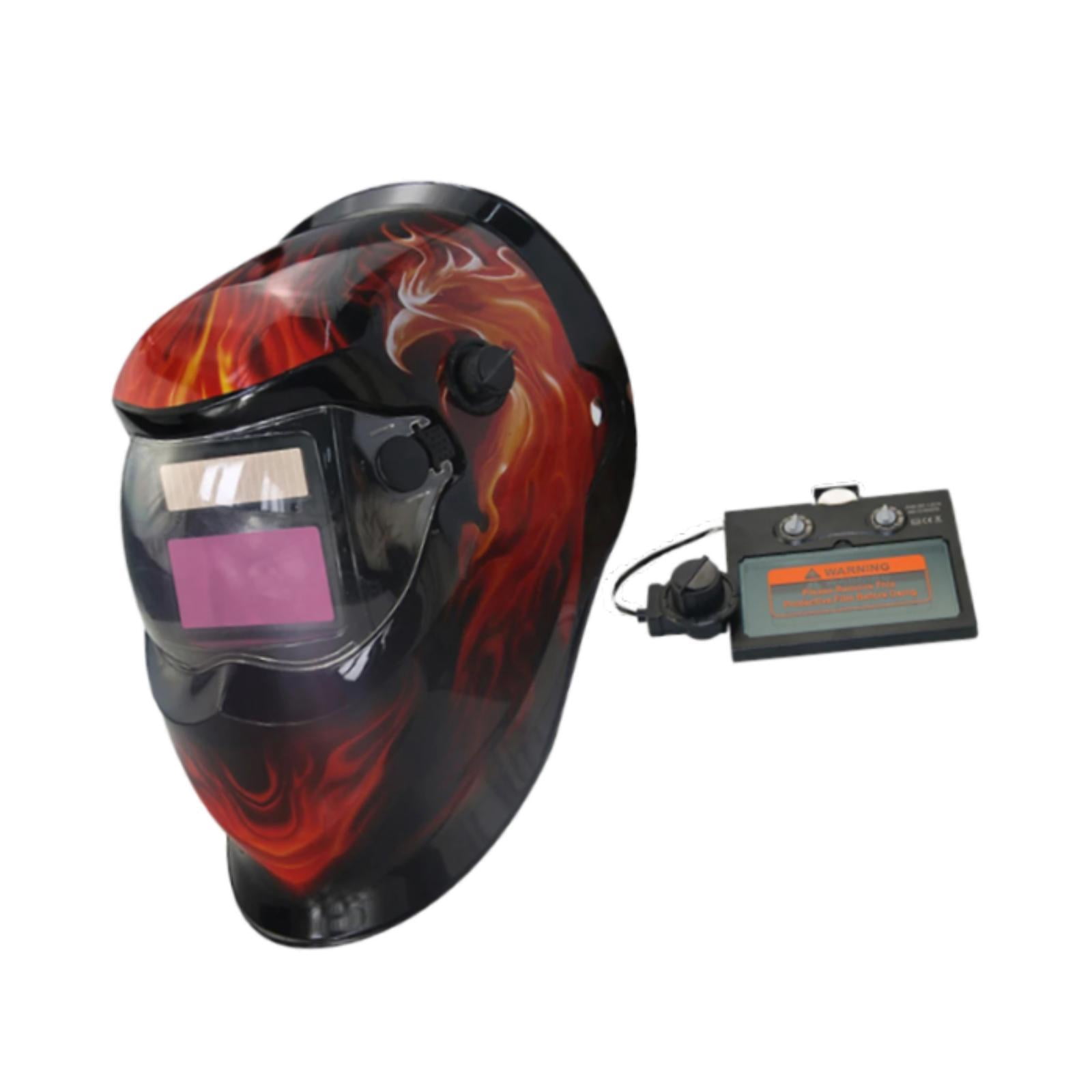 Fzaqwen Adjustable Welding Helmet High Temperature Resistant Protection Cover Gear Large Style I