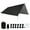 300*300cm black, variant on Waterproof Camping Tarp, Tent Footprint Backpacking Tarp for Camping-300*300cm black