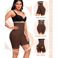 thumbnail image 3 of Tummy Control Shapewear Shorts for Women Seamless High Waisted Body Shaper Shaping Underwear Girdle Panties, 3 of 6