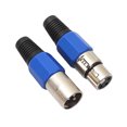 thumbnail image 4 of Línea De Sonido 2/5/10 pares XLR 3 pines hembra MIC Jack conector de Cable de micrófono de Audio, 4 of 7