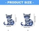 thumbnail image 3 of Refractive Acrylic Kitten Ornament With Hanging Chain Shatterproof Acrylic Pendant For Window Wall Garden Patios Balcony 20X20X0.2cm, 3 of 5