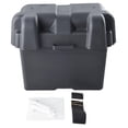 thumbnail image 1 of Almencla Battery Box Holder Multifunction Lightweight Carrier for Trucks Boat RV Length 33.5 cm, 1 of 8