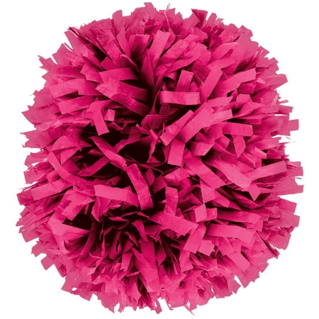 Plastic Instock Cheerleading Pom Pink