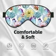 thumbnail image 5 of Uemuo Cactus1 Pattern Sleep Eye Mask - Light Blocking Sleep Mask Blocking Out Light Perfectly, Soft and Comfortable Night Eye Mask, Eye Blinder, 5 of 7