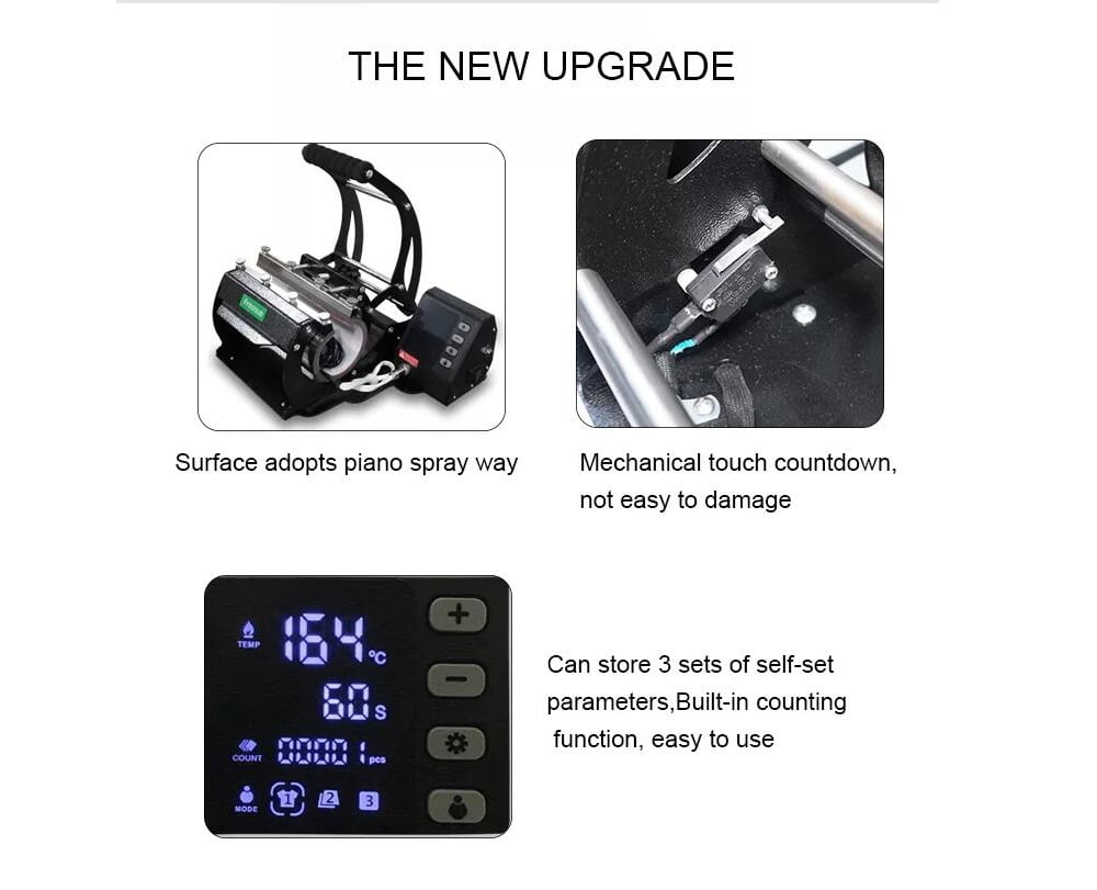 HayWHNKN 11 in 1 Tumbler Mug Heat Press Machine Sublimation Printing Machine