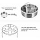 thumbnail image 4 of Dominar la cocina es muy fácil: rejilla de enfriamiento al vapor para cocinar con múltiples funciones, rejilla de acero inoxidable para cocinar al vapor, construcción de alambre que permite usos, 4 of 4