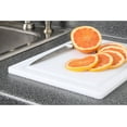 thumbnail image 2 of Dexas Polysafe NSF Approved Cutting Board with Juice Well, 12  x 16 in, White, 2 of 5