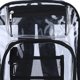 thumbnail image 2 of Mochila PVC Mochila escolar Transparente Ligero Color sólido Juego al aire libre (Negro), 2 of 6