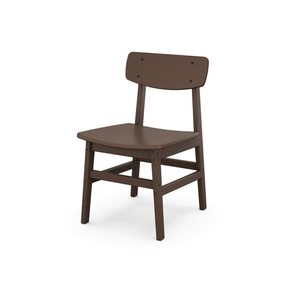 POLYWOOD® Modern Studio Urban Chair (Single) in Mahogany