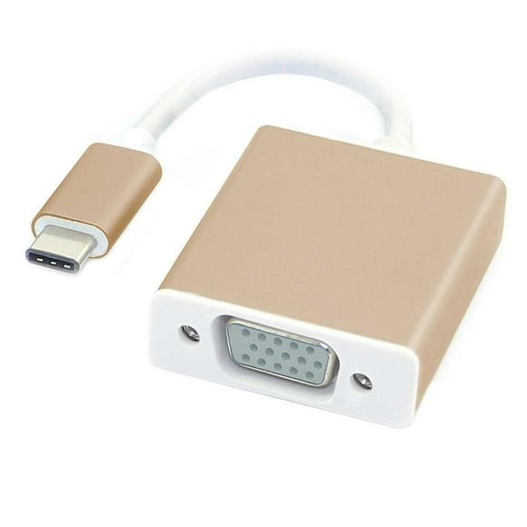 Usb C To Vga Adapter Usb 3.1 Type C (usb-c) To Vga Adapter With Aluminium Case