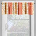 thumbnail image 4 of Ambesonne Fruits Valance & Curtain, Pomegranates Pineapples Art, 55"x45", Apricot Dark Yellow, 4 of 7