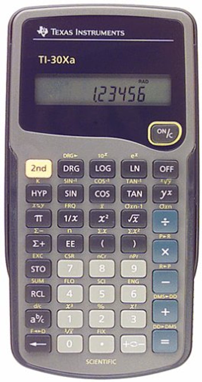 Texas Instruments Ti30Xa Student Scientific Calculator 10 Character