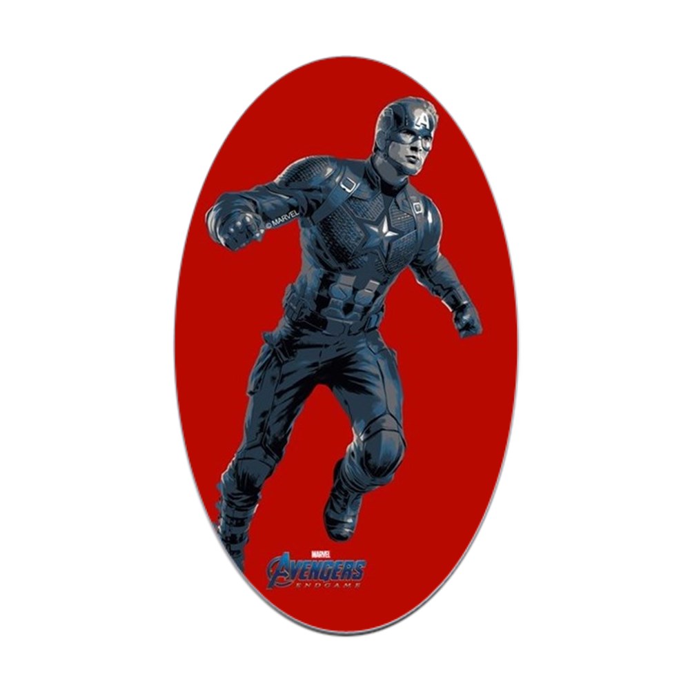 CafePress Captain America Avengers Endgame Sticker (Oval) Walmart