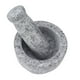 thumbnail image 4 of Tazón para triturar hierbas, molinillo de piedra para ajo, tazón de molienda duradero, trituradora, tazón triturador de granito, valor excepcional, 4 of 8