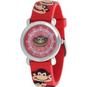 Geneva Platinum Kid's Monkey Design Watc