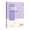 B, variant on A4 Lined Lecture Pad 100 Sheets, 8mm Wide Ruled Perforated Writing Notebook, Pastel Dot Print Double-Sided Memo Pad, 4 Hole Punch Loose Leaf Journal Notepad, Thick Ink-Proof Paper Office Notepad