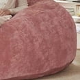 thumbnail image 3 of 6FT Memory Foam Bean Bag Sofa with Flannel Cover for Adult Teen Living Space, 3 of 7