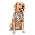 thumbnail image 4 of Dog Bandanas, Cow Print Cowboy Hat Boots Flower Adjustable Dog Scarf Triangle Bib Handkerchief Accessories for Small Medium Large Dogs, Cats, Pets, 4 of 6