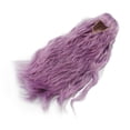 thumbnail image 4 of Peluca de pelo de muñeca Alambre de alta temperatura Pelo largo 1/3 Peluca de repuesto de muñeca ondulada DIY para muñeca de 8,3 a 9,4 pulgadas Púrpura, 4 of 5
