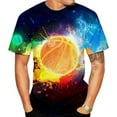 Mens TShirts Graphic Tees Funny Summer Sports Basketball Short Sleeve