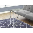 thumbnail image 5 of Accent Table C-shaped End Side Snack Living Room Bedroom Metal Grey, 5 of 5
