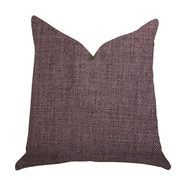 Plutus Grape Seed Luxury Throw Pillow in Purple Tones