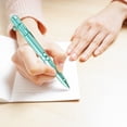 thumbnail image 5 of Retractable Erasable Gel Pens, 0.5mm Point Smooth Writing Erasable Ink Pens For Note Taking Marking Planner Puzzles, 3ml (Green, 14*1CM), 5 of 7