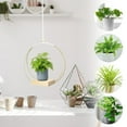 thumbnail image 1 of Macrame Plants Hanger Wall Hanging Basket | Boho Indoor Ceiling Window Decor for Home | Adjustable Rope Holder for Potted Plants, Vases, or Candle Display | Living Room, Bedroom, Patio, Office, 1 of 7