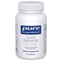 Pure Encapsulations Junior Nutrients | Multivitamin and Mineral Supplement Without Iron for Children Ages 4 and Up* | 120 Capsules