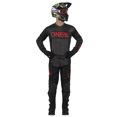 thumbnail image 3 of O'Neal 2025 Youth Kids Element Racewear Motocross Offroad Jersey Pant Combo Black/Gray/Red (Youth Kids Large/W24), 3 of 8