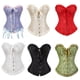 thumbnail image 2 of Corsé clásico europeo y americano con cinta para el abdomen, ropa interior sexy para novias, moldeadora corporal, 2 of 6