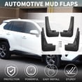 thumbnail image 2 of Unique Bargains Garde-Boue Automobile Anti-Éclaboussures Compatible pour Toyota Highlander 2020-2024, 2 of 7