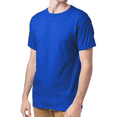 thumbnail image 4 of Hanes Pack 9 Men's Crew Neck T-Shirts, Short Sleeve 100% Cotton Assorted Colors Size: Small, 4 of 5