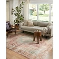 thumbnail image 4 of Loloi II Heidi Collection HEI-01 Terracotta / Aqua, Oriental Area Rug 2'-3" x 3'-9", 4 of 9