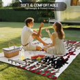thumbnail image 5 of Fsddascl Rustic Christmas Tree Outdoor Rug for Patio/Deck/Porch, Non-Slip Large Area Rug 4 x 6 Ft, Winter Xmas Tree Snowflake Indoor Outdoor Rugs Washable Area Rugs, Reversible Camping Rug Carpet, 5 of 5