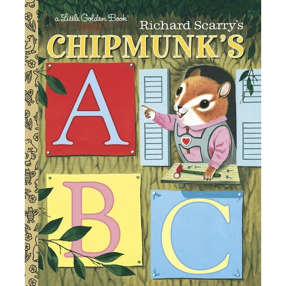 Pre-Owned Richard Scarry's Chipmunk's ABC (Hardcover) 030702024X 9780307020246