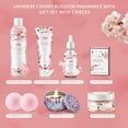 thumbnail image 5 of Beautifier Life Cherry Blossom Scented Bath & Body 7 Piece Spa Gift Set, 5 of 11