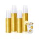 thumbnail image 2 of "150Pack 12 OZ Gold Rimmed Plastic Cups, Reusable Clear Plastic Cups, Disposable Heavy Duty Plastic Cups Perfect For Wedding, Thanksgiving Day, Christ, 2 of 5