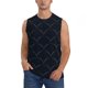 thumbnail image 1 of Fotbe Black Fish scales Men's Camiseta sin Mangas Estampada para Hombres, Playera Casual para Gimnasio, Entrenamiento, Playa-XX-Large, 1 of 7