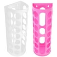 HEMOTON 2 Pcs Vinyl Wall Holder Holders Roll Storage Rack