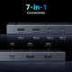 thumbnail image 2 of Estación de acoplamiento USB C UGREEN Revodok Pro 7 en 1 Dual 4K HDMI, 2 of 7