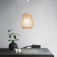 thumbnail image 3 of Bamboo Wicker Rattan Shade Pendant Light Fixtures Hanging Ceiling shade dining room bamboo Lamp, 3 of 8