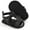 A02/Black, variant on Baby Boys Girls Summer Sandals Non-Slip Soft Sole Infant Slippers Cotton Crib Shoes for Toddler First Walkers