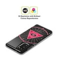 thumbnail image 2 of Head Case Designs Officially Licensed Cat Coquillette Evil Eye Pink Mandala Soft Gel Case Compatible with Samsung Galaxy A21 (2020), 2 of 7