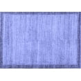 thumbnail image 1 of Ahgly Company Machine Washable Indoor Rectangle Abstract Blue Modern Area Rugs, 8' x 12', 1 of 4